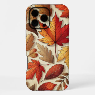 classic Autumn leaves iPhone 16 Pro Max Case