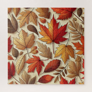 classic Autumn leaves Jigsaw Puzzle