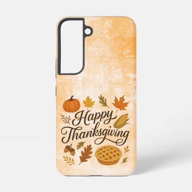 Classic Autumn/Thanksgiving  Samsung Galaxy S22 Case (Back)