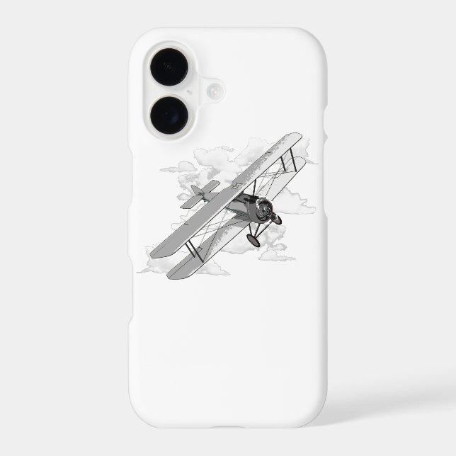 Classic Aviation Biplane (Back)
