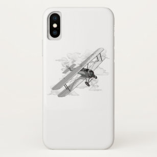 Classic Aviation Biplane Case-Mate iPhone Case