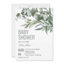 Classic Baby Shower Invite