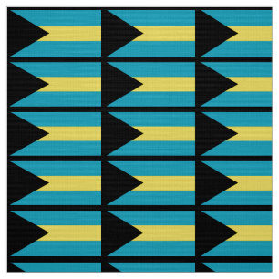 Classic Bahamian Flag Fabric
