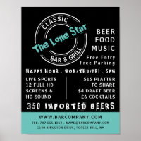 Classic Bar & Grill Logo, Pub/Brewery Advertising