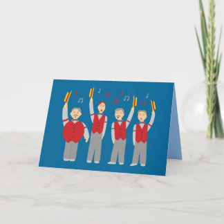 Classic Barbershop Quartet Card