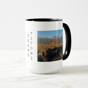Classic Barn and Grand Tetons Coffee Mug