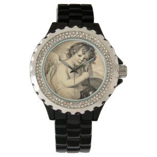 Classic baroque Angel boy Watch