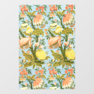 Classic Baroque Floral Fruit Damask Textile