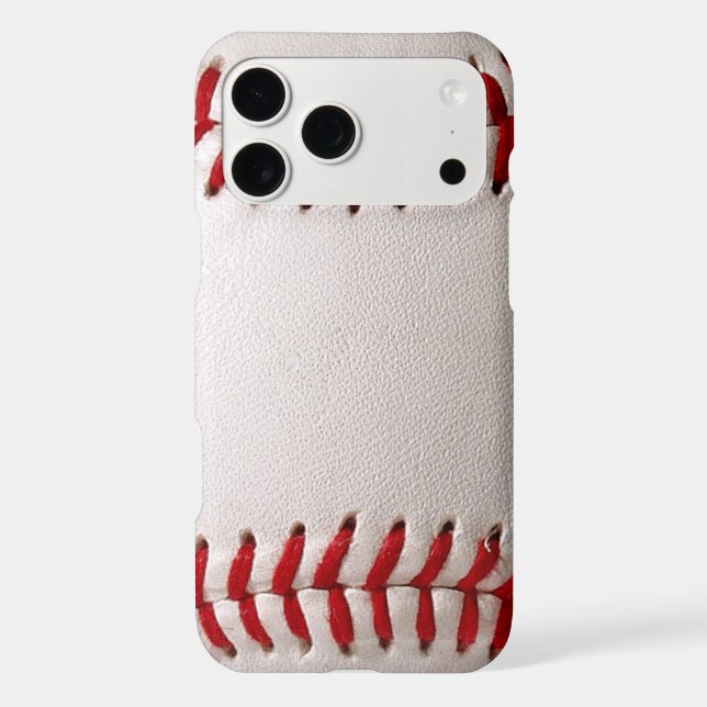 Classic Baseball and Softball Red Stitching (Back)