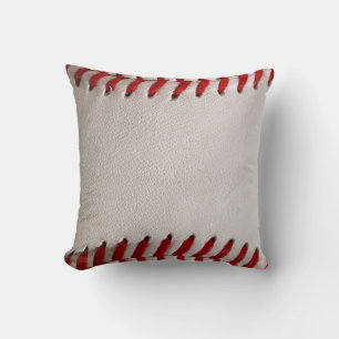 Classic Baseball and Softball Red Stitching Cushion