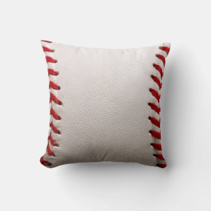 Classic Baseball and Softball Red Stitching Cushion