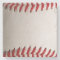 Classic Baseball and Softball Red Stitching