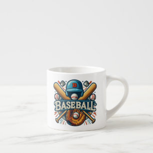 Classic Baseball Essentials / Stylish Retro Legend Espresso Cup