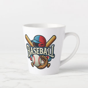 Classic Baseball Essentials / Stylish Retro Legend Latte Mug