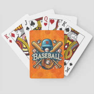 Classic Baseball Essentials / Stylish Retro Legend Playing Cards