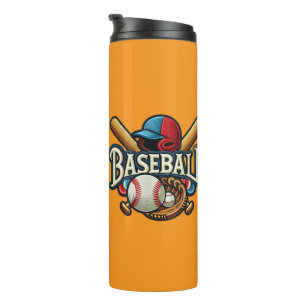 Classic Baseball Essentials / Stylish Retro Legend Thermal Tumbler