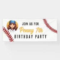 Classic baseball softball birthday party kids