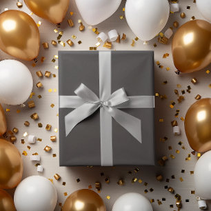 Classic Batch: Dark Grey Wrapping Paper Roll