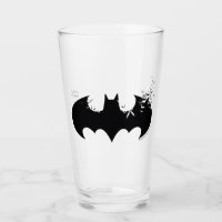 Classic Batman Logo Dissolving Into Bats
