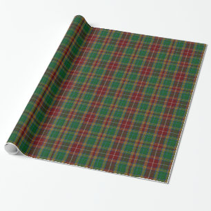 Classic Baxter Tartan Plaid Wrapping Paper