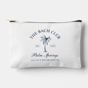 Classic Beach Navy Bachelorette Party Accessory Pouch