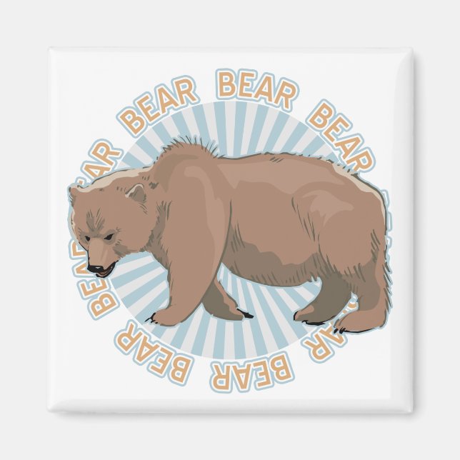 Classic Bear Magnet (Front)