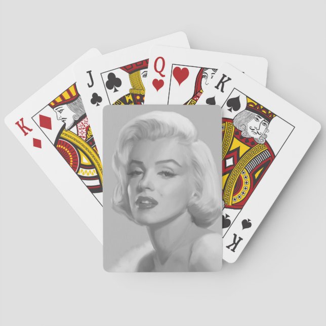 Classic Beauty Playing Cards (Back)