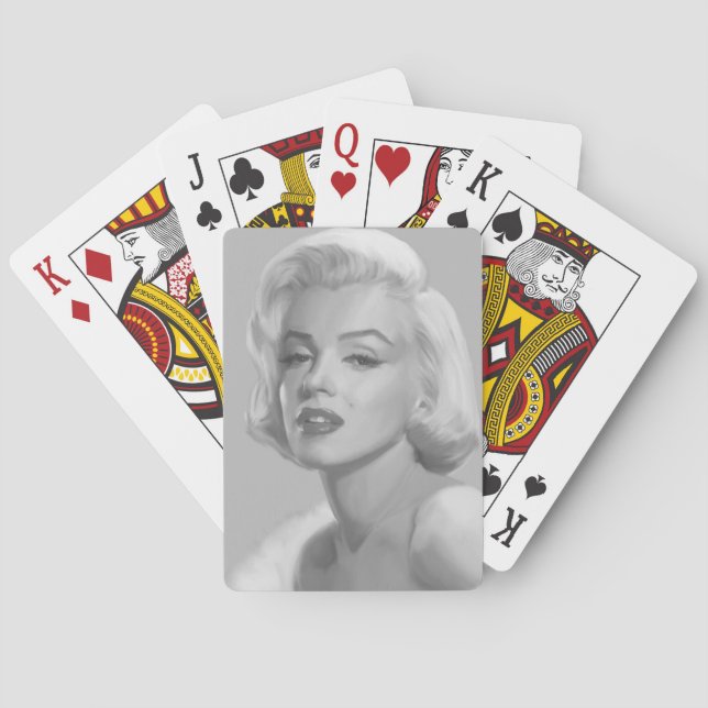 Classic Beauty Playing Cards (Back)