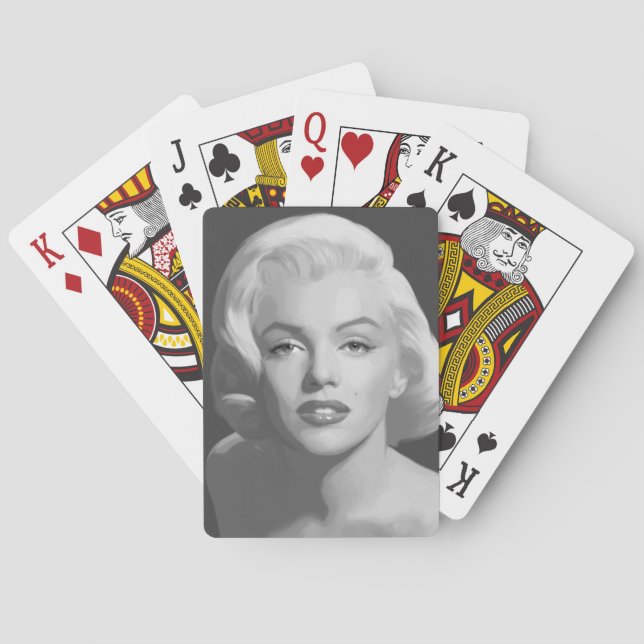 Classic Beauty Playing Cards (Back)