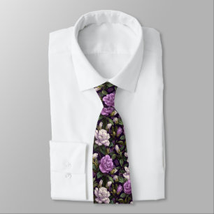Classic Best Man Gardenias Tie