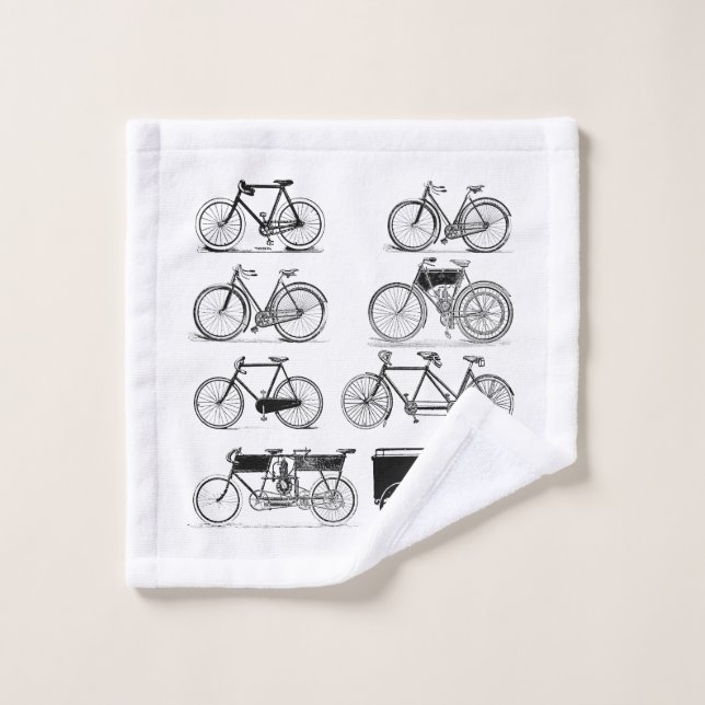 Classic bike collection wash cloth (Wash Cloth)