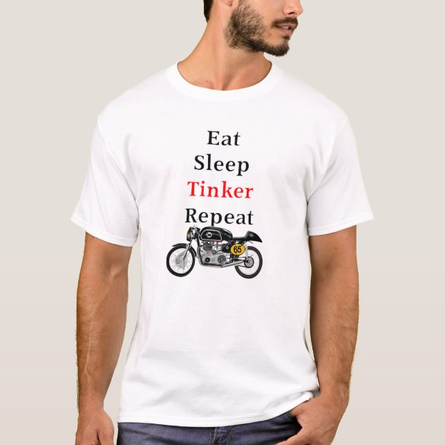Classic biker tshirt Matchless G45 (Front)