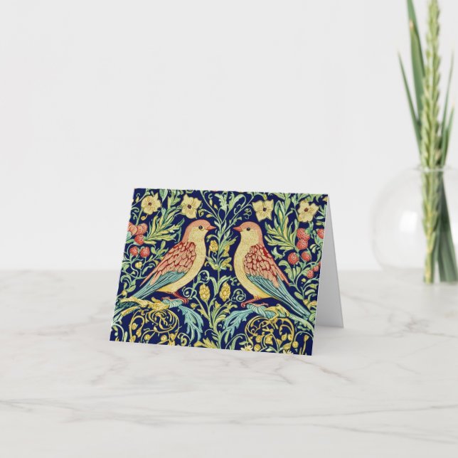 Classic Bird Design  Thank You Card (Front)