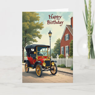 Classic Birthday Auto Card