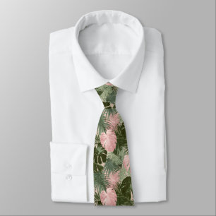 Classic Birthday Gifts For Him Tropical Floral Tie