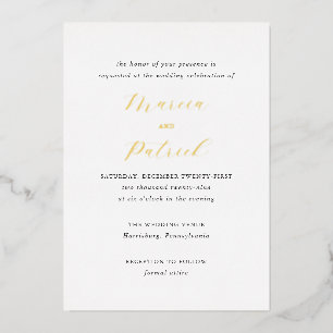 Classic Black and White Elegant Wedding