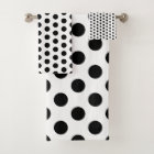 Classic Black and White Polka Dot