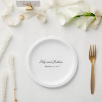 Classic Black and White Timeless Wedding