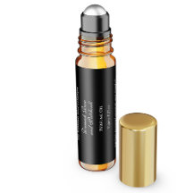 Classic Black Perfume Roller Bottle label