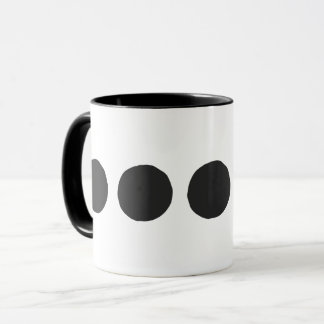 Classic Black Polka Dot Coffee Mug