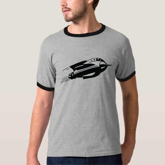 Classic Black Stubby Shirt (Front)