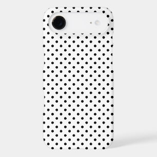 Classic Black Tiny Polka Dot Pattern