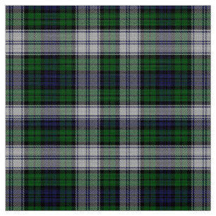 Classic Black Watch Dress Tartan Plaid Fabric