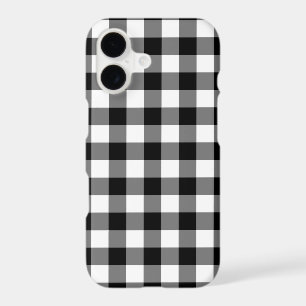 Classic Black White Gingham
