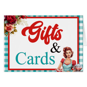 Classic Blue Bachelorette Party Gifts and Card