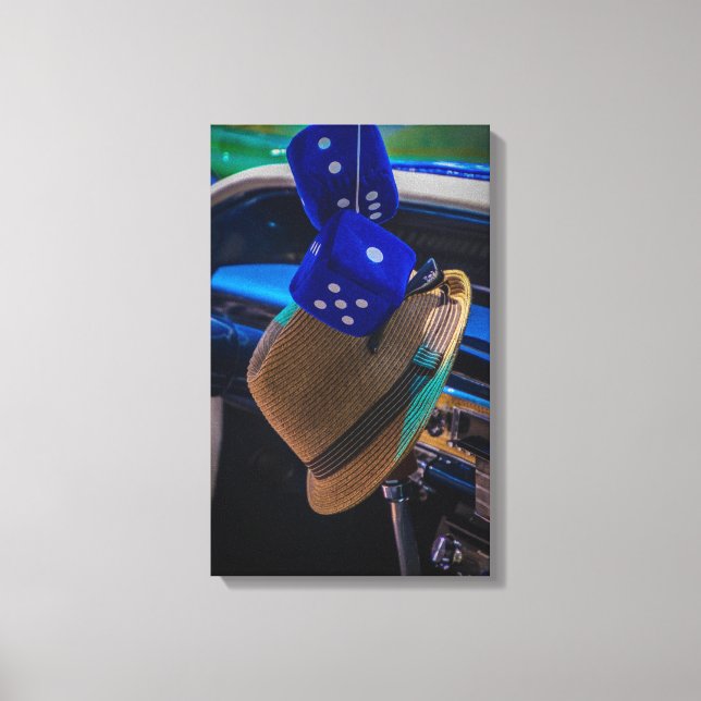 Classic Blue Canvas Print (Front)