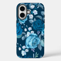 Classic Blue Floral