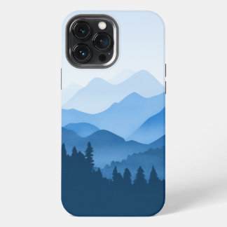 Classic Blue Mountains iPhone 13 Pro Max Case