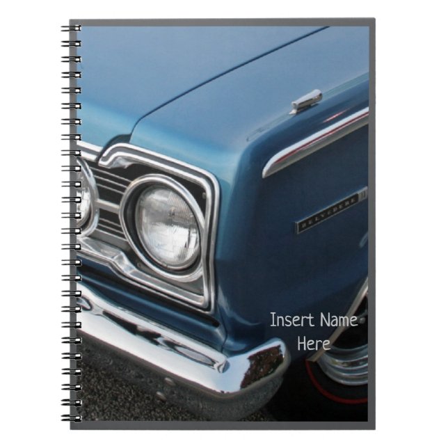 Classic Blue Notebook  (Front)