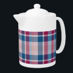 Classic Blue Red Plaid Pattern<br><div class="desc">Plaid</div>